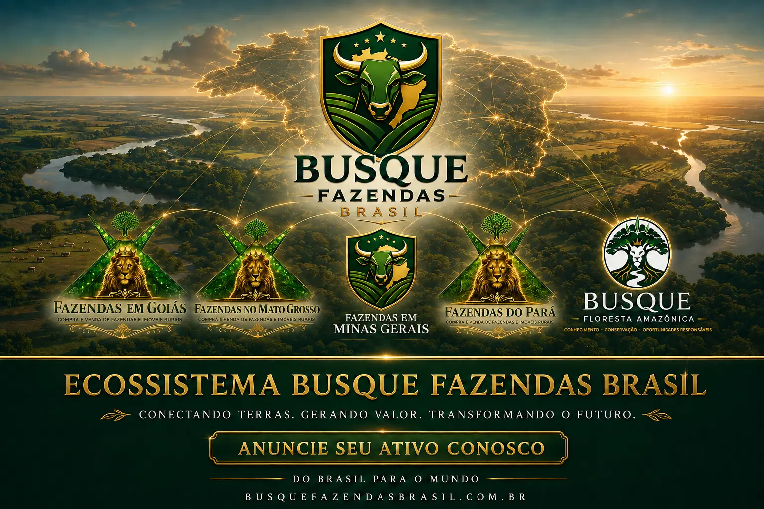 Ecossistema rural brasileiro conectado